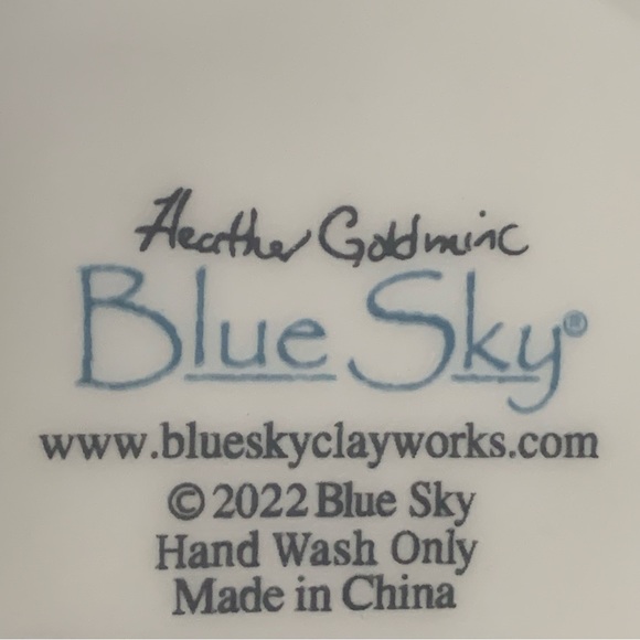 Blue Sky Sugar Skull Mug - Dia de Los Muertos Collection - Picture 10 of 12